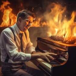 Great Balls of fire with Jerry Lee Lewis