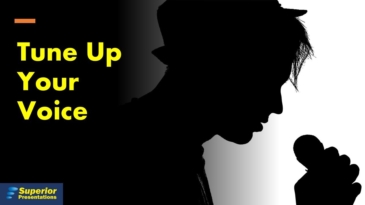 Tune up your voice for speaking